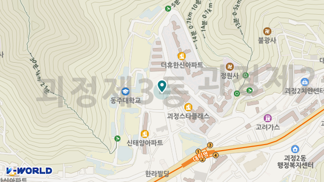 고운정재가복지센터 위치 지도