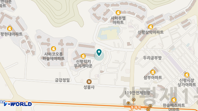 효동행재가복지센터 위치 지도