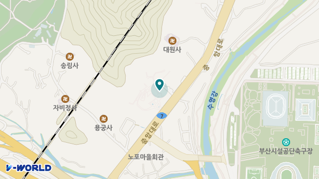 남광노인복지센터 위치 지도