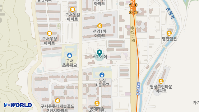 VIP재가노인복지센터 위치 지도