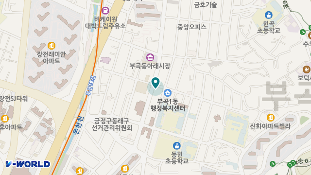 하나재가노인복지센터 위치 지도