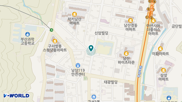 모시다 복지용구 위치 지도