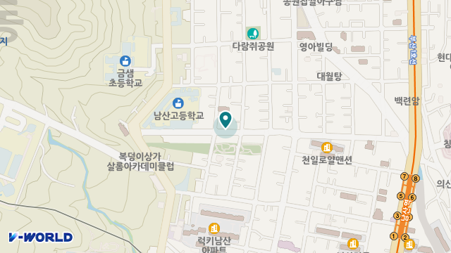 고수련방문요양센터 위치 지도