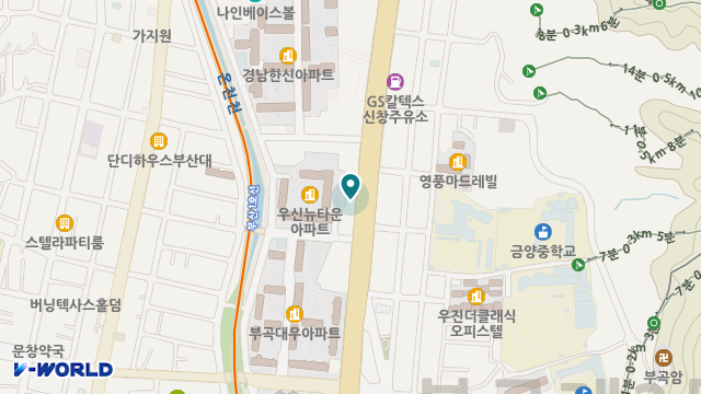 금정재가요양센터 위치 지도