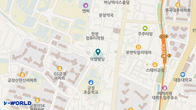 정담재가복지센터 위치 지도