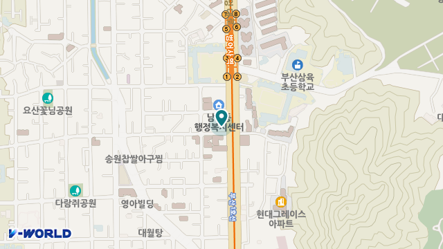 금정스마일주간보호센터 위치 지도