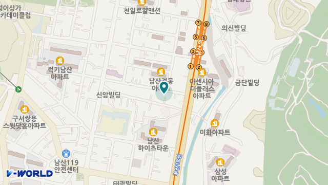 이삭방문요양센터 위치 지도