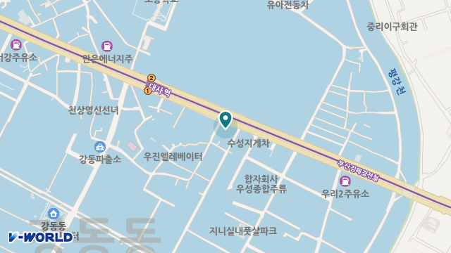 무지개재가노인요양센터 위치 지도
