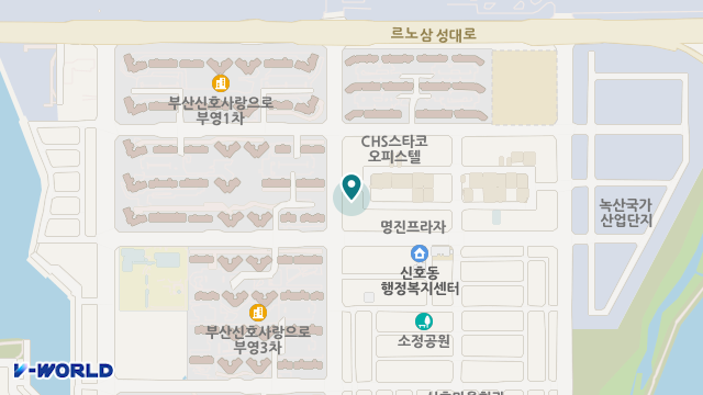 건강사랑복지센터 위치 지도