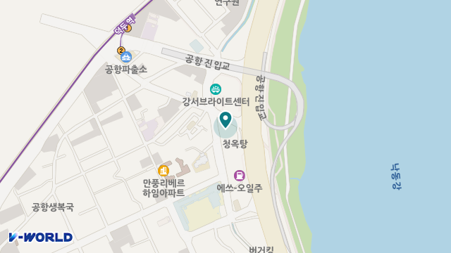 부산YWCA 강서재가복지센터 위치 지도