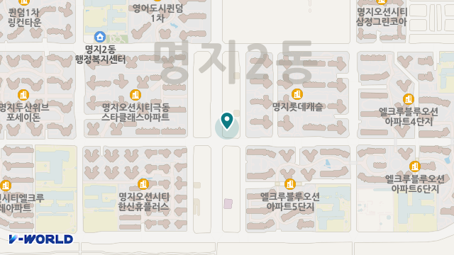 (주)더조은명지재활주간보호센터 위치 지도