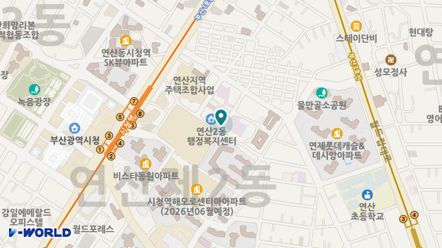효심재가복지센터 위치 지도