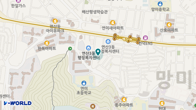 한결재가복지센터 위치 지도