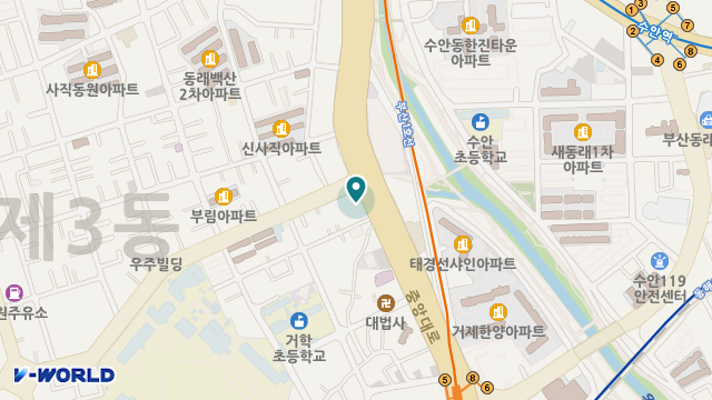 (주)백세행복노인복지센터 위치 지도