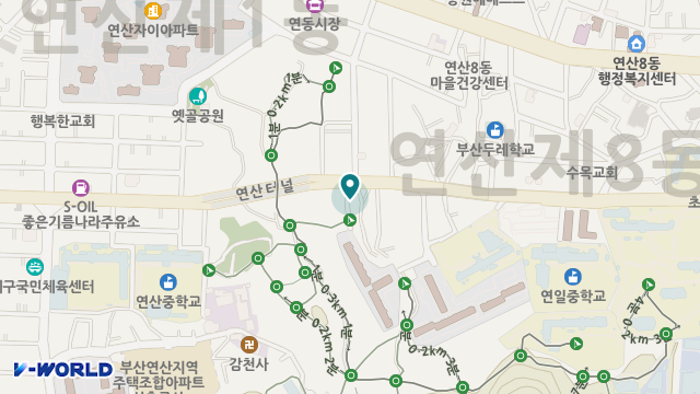한나재가노인복지센터 위치 지도