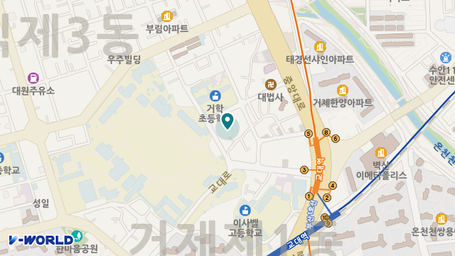 부산도우누리 위치 지도