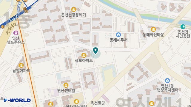 고마운데이케어센터 위치 지도