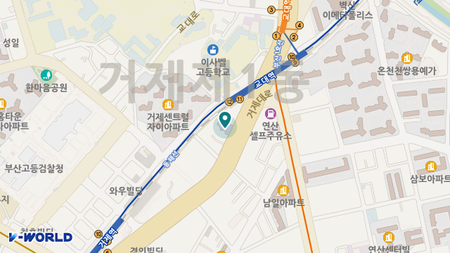 강남시니어복지용구 위치 지도
