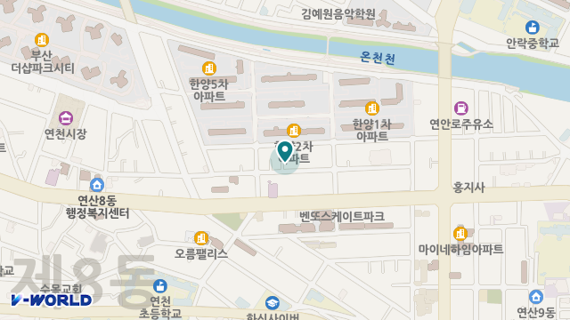 건강재가노인복지센터 위치 지도