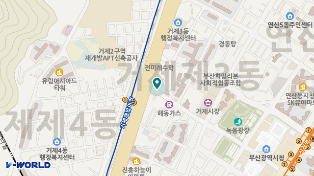 문수재가복지센터 위치 지도