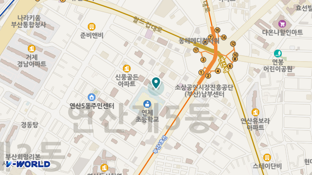 이오재가복지센터 위치 지도