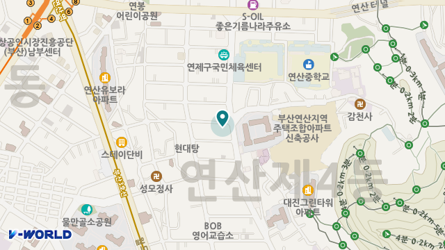 한사랑재가노인복지센터 위치 지도