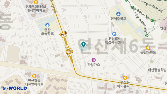예림재가복지센터 위치 지도