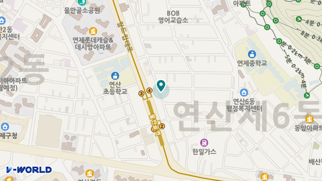 사랑재가복지센터 위치 지도