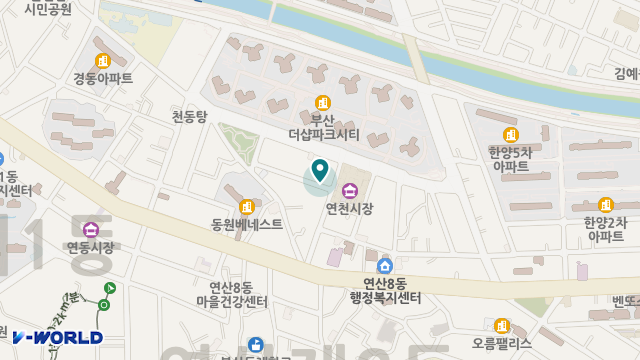감동노인복지센터 위치 지도