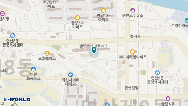 동행재가노인복지센터 위치 지도
