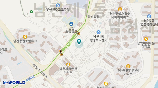 흰여울재가복지센터 위치 지도