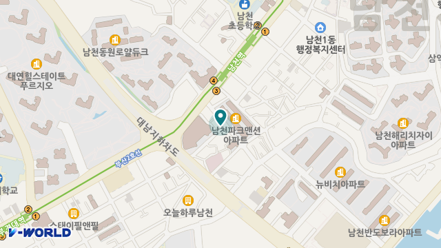 현대재가방문요양센터 위치 지도