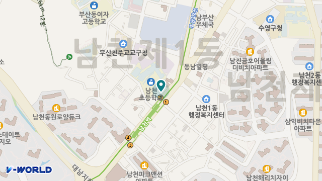 남천재활주간보호센터 위치 지도
