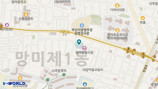 골드통합복지센터 위치 지도
