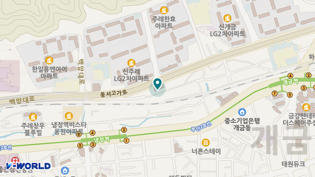 부산재가주간보호센터 위치 지도