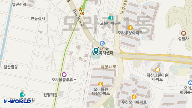더케어 재가복지센터 위치 지도