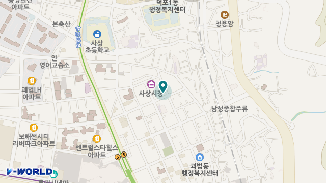 해랑재가복지센터 위치 지도