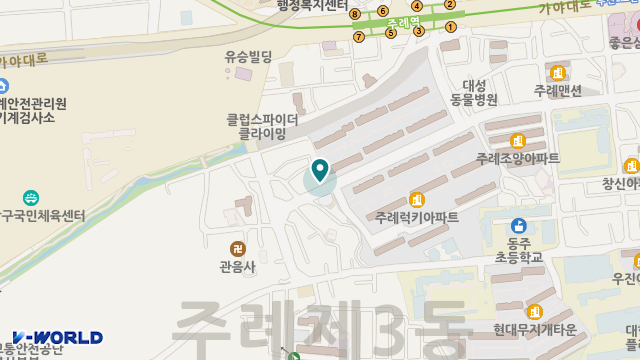 온사랑재가복지센터 위치 지도