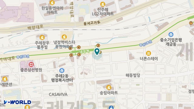(주)브레인케어재가복지센터 위치 지도