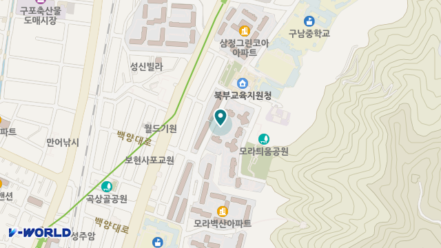 정원재가복지센터 위치 지도