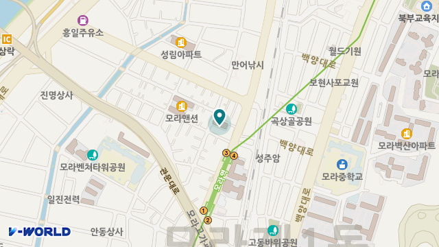 한결재가복지센터 위치 지도