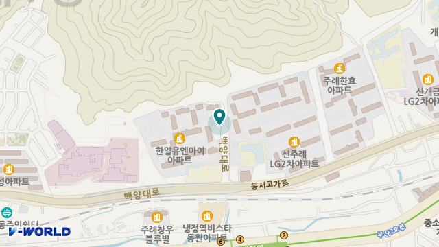 인.사랑재가복지센터 위치 지도
