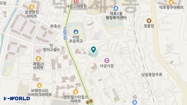 두레주간보호센터 위치 지도