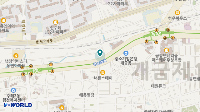 햇빛재가복지센터 위치 지도