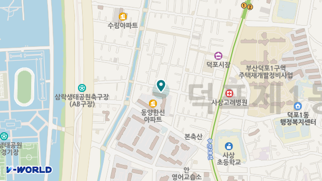 한사랑재가복지센터 위치 지도
