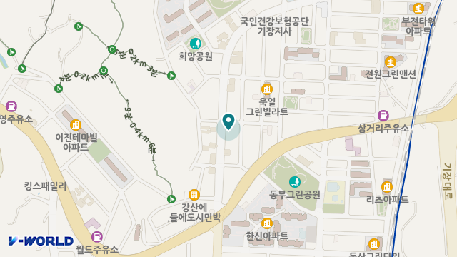 "(기장)효사랑데이케어센터2 위치 지도