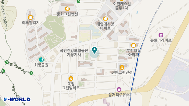 백세방문요양센터 위치 지도