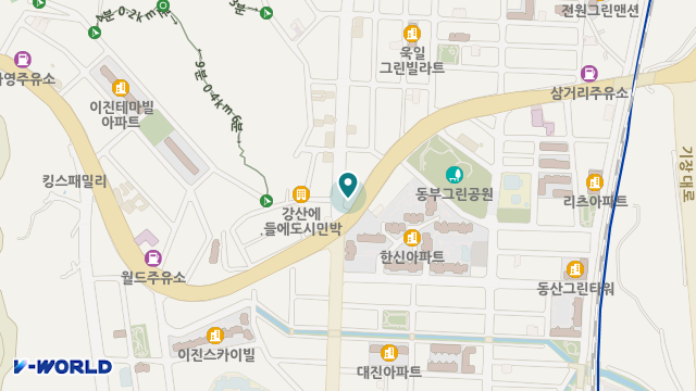다누리통합재가노인복지센터 위치 지도