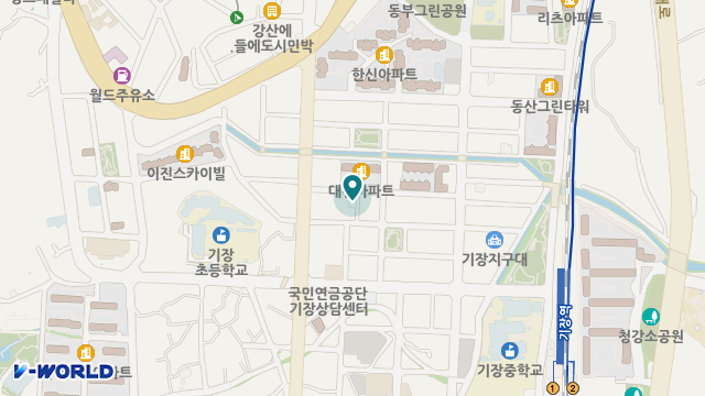 신기의료기 기장점 위치 지도