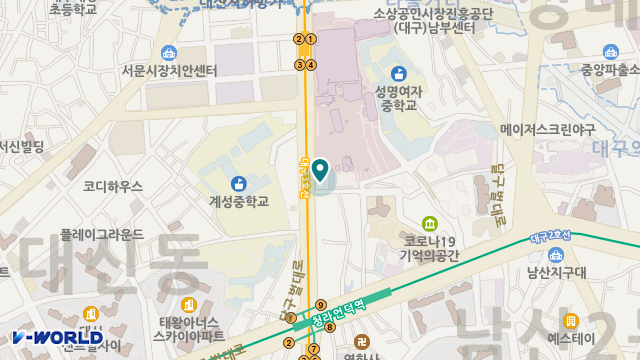 청춘재활주간보호센터 위치 지도